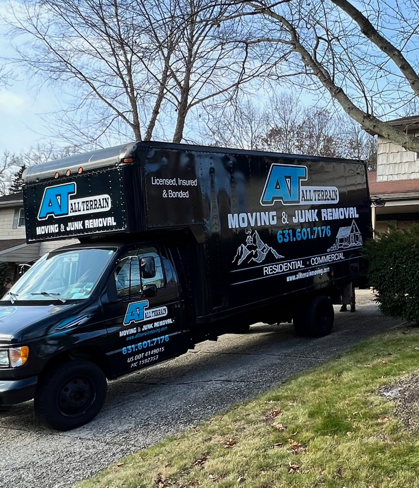residential moving and junk removal in Long Island