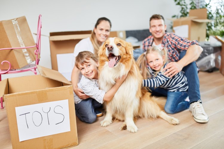 Long Island family moving with pets